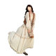 creamy-white dress suit Spring and Autumn Women's 2025 New Holiday Style Long Dress Vintage Maillard Vest Two-piece Set