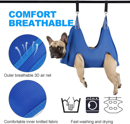 Pet Grooming Hammock Dog Cat Hammock Cat and Dog Breathable Hammock Nail Trimming Pet Supplies