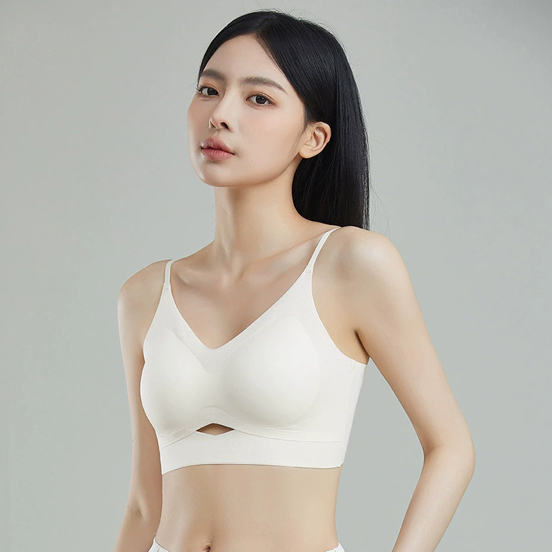 Summer thin underwear, push up bra, base bra top, beautiful back