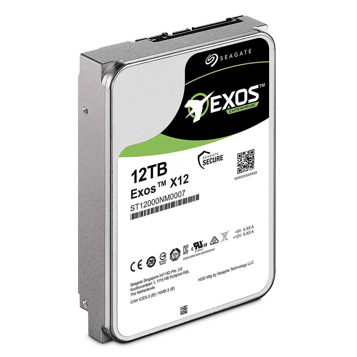 ST12000NM0007 12Т Хелиум Galaxy Enterprise-Класс NAS Механический жесткий диск