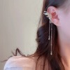 Brand fashionable earrings with tassels, no pierced ears