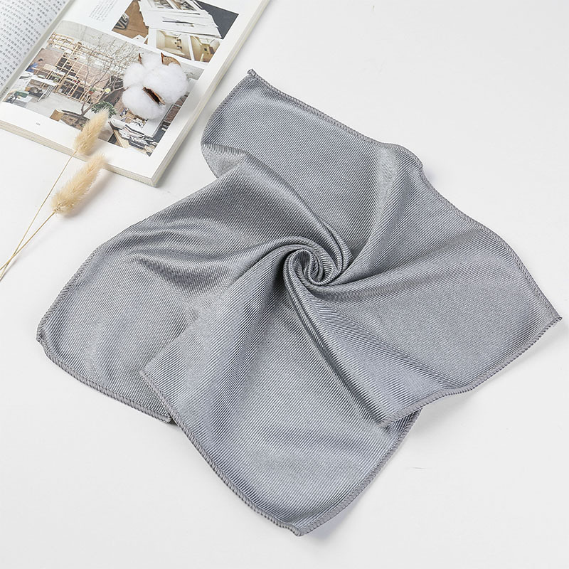 Trapos de espejo Toalla de vidrio para el hogar Limpieza El mantel absorbente no es fácil de perder el pelo, paño de limpieza sin marca de agua, paño de copa de vino