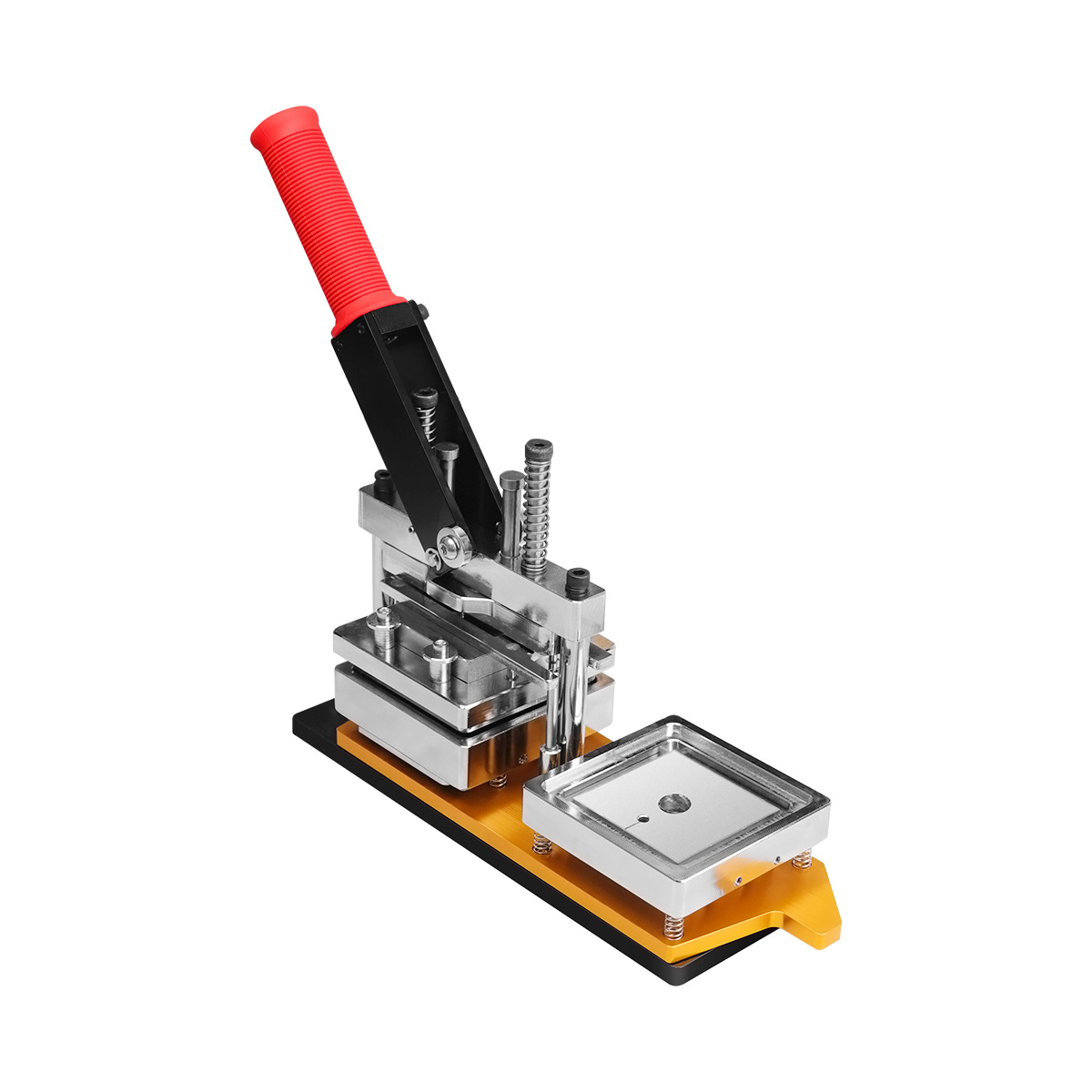 80 * 80MM cuadrado refrigerador máquina de fijación cuadrada prensa de tarjetas material de fijación de refrigerador rectangular prensa de fijación de refrigerador