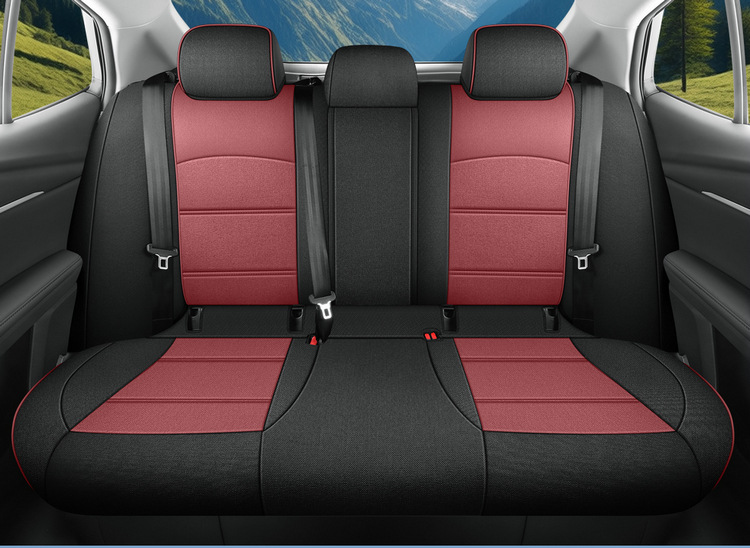 The 9th generation Toyota Camry special seat cover 24 car seat cushion rear fully surrounded by cotton and linen fabric seat cover