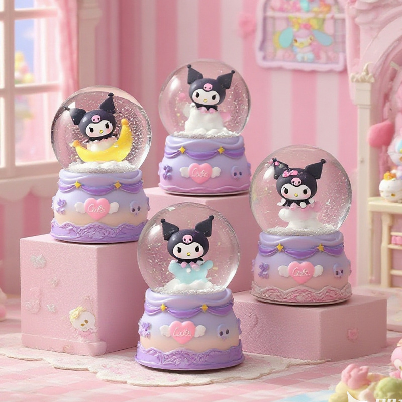 Bola de Cristal Luminosa Pequeña con Unicornio, Caja Completa, Bola de Agua de Cristal, Regalo para Estudiantes, Juguete Extraño para Niños, Mayorista