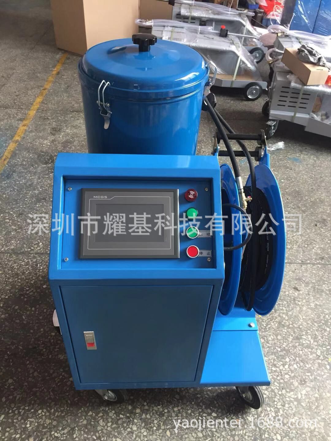 自动注油设备油脂 定量加注机 可触屏操作定量输送快速打黄油秒杀