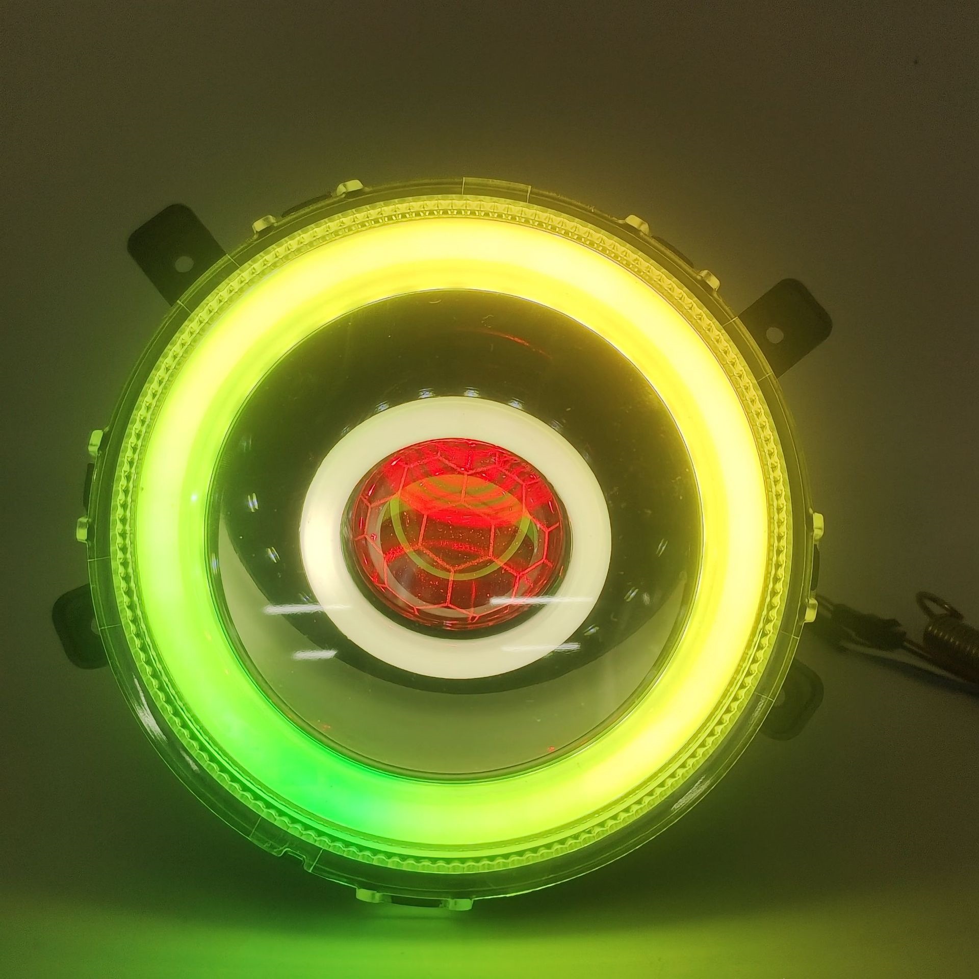 N9Gt Bull Bluetooth Adjustable 12V Honeycomb Headlight Taibang Songjie Jiadi Electric Vehicle Bull N9 Front Headlight