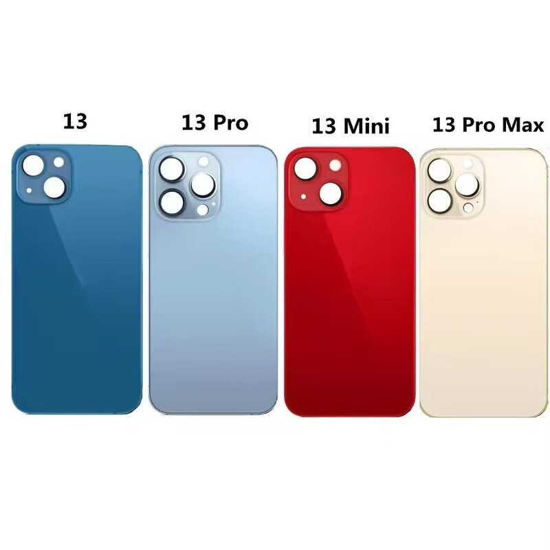 Suitable for Apple 12Pm/Xr/11/12/13/14/15Pm Back Cover Glass Large Hole Free of Disassembly Integrated Mobile Phone Glass