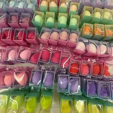 美妆蛋独立盒装干湿两用葫芦水滴斜切粉扑化妆蛋彩妆蛋批发海绵