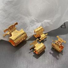 celi凯旋门抓夹女小号高级感精致侧边公主头发夹子刘海夹合金发饰