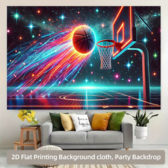 クロスボーダー AliExpress Amazon TEMU JIT パーティー装飾フラグ バナー ライブ写真背景布