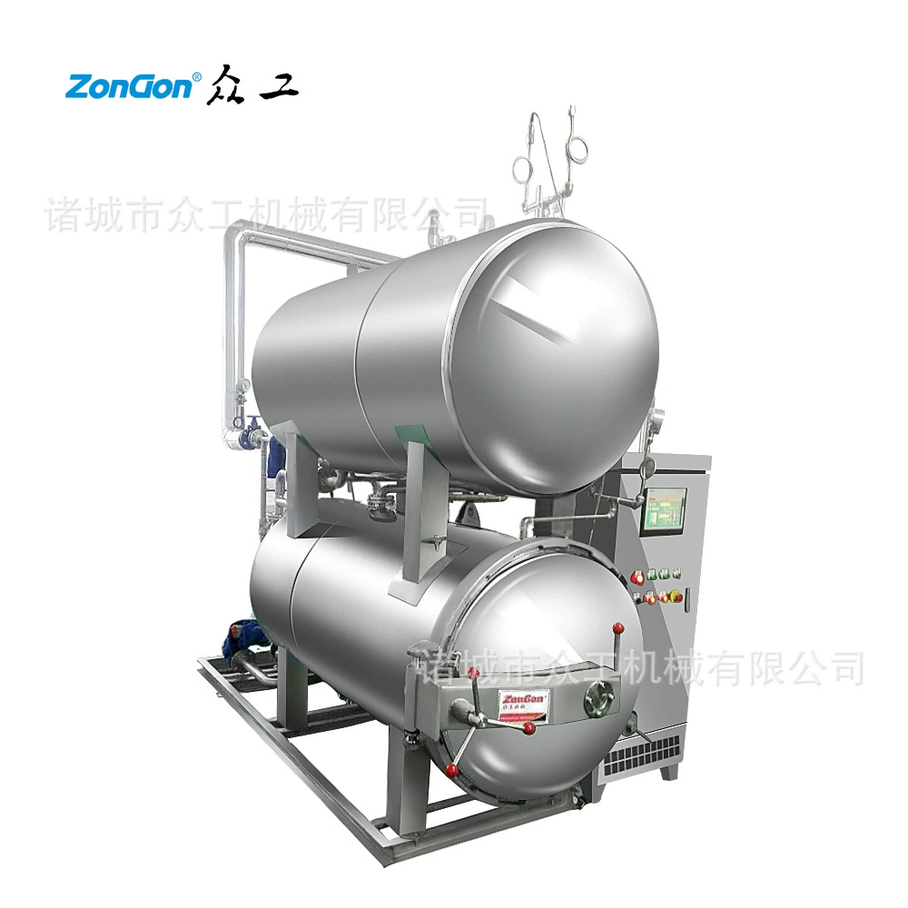 Яичные продукты мясные продукты морепродукты стерилизация горшок высокой температуры высокого давления стерилизации чайник двойной водяной бане стерилизации машина