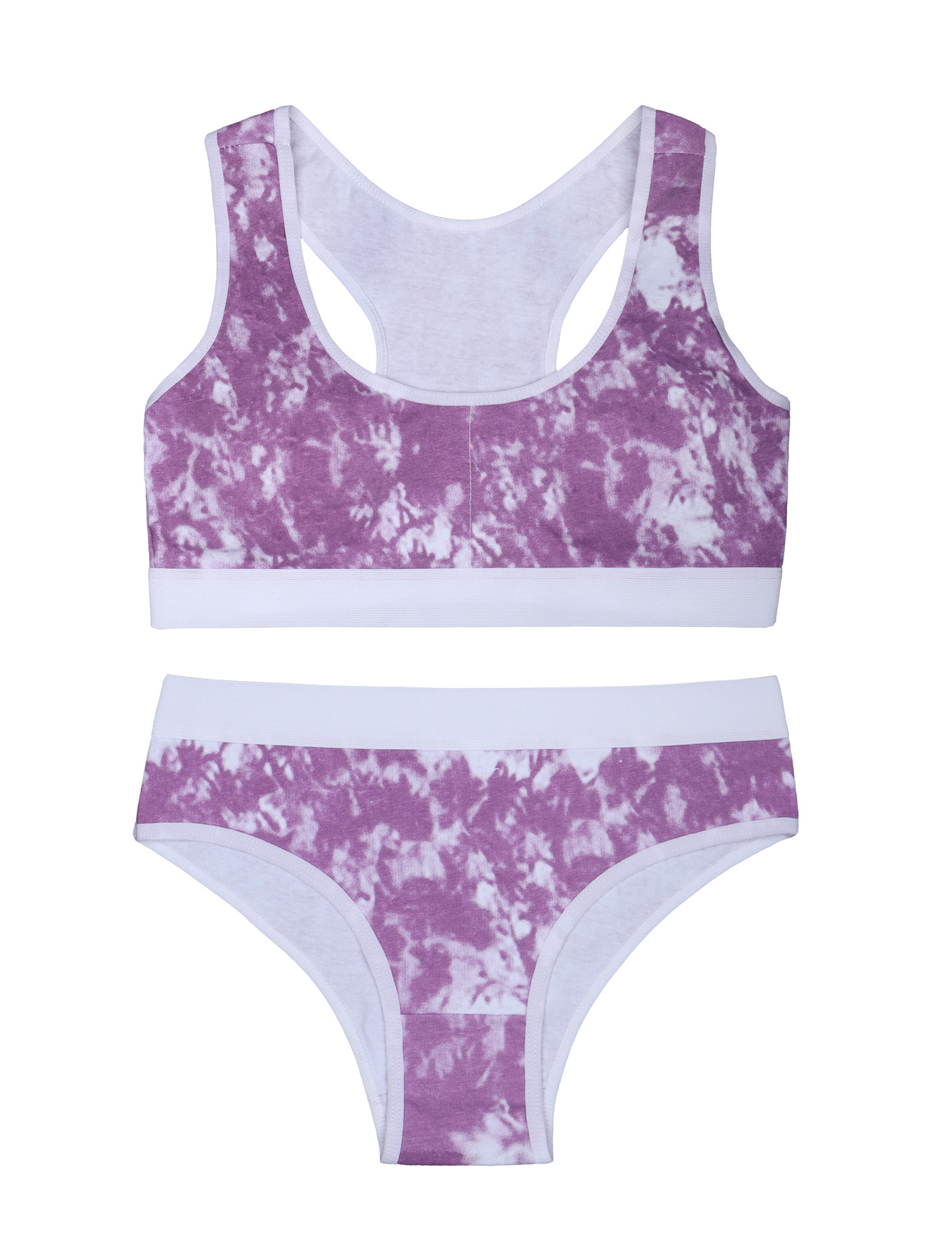 Chaleco para niña, ropa interior, deportes, a prueba de golpes, copa fija, sujetador trasero de belleza, chaleco integrado, algodón cómodo y agradable para la piel