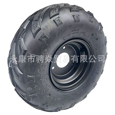 Modified Four-Wheel Beach Kart Accessories 145/ 70-6inch Flame Tires, Thickened Vacuum Tires, Off-Road Tires