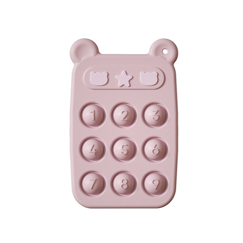 088 purple huanle teether