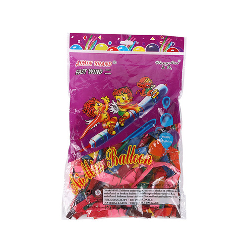 Manufacturer wholesale thick rocket balloons children's toy long balloons that fly and make sounds for stall latex balloons