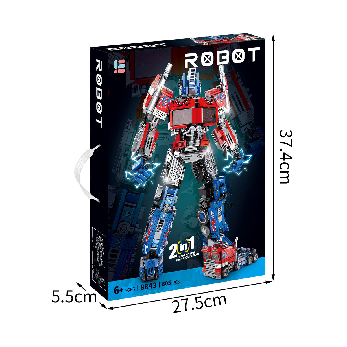 Optimus Mecha compatible con juguetes de bloques de construcción LEGO Wasp deformación puzzle modelo de ensamblaje de agencia de matrícula regalo