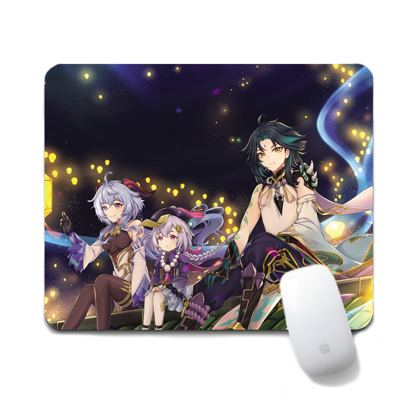 Game mouse pad Genshin Impact mouse pad Thunderbolt General Keli game pad two-dimensional mouse pad
