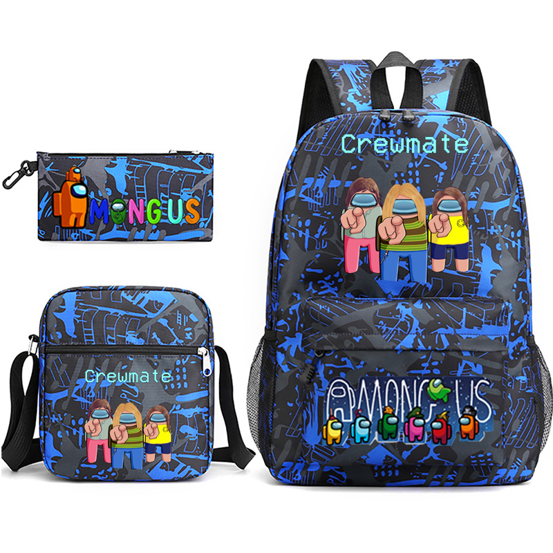 Entre nosotros tres piezas mochila Juego periférico anime a lo largo de nosotros