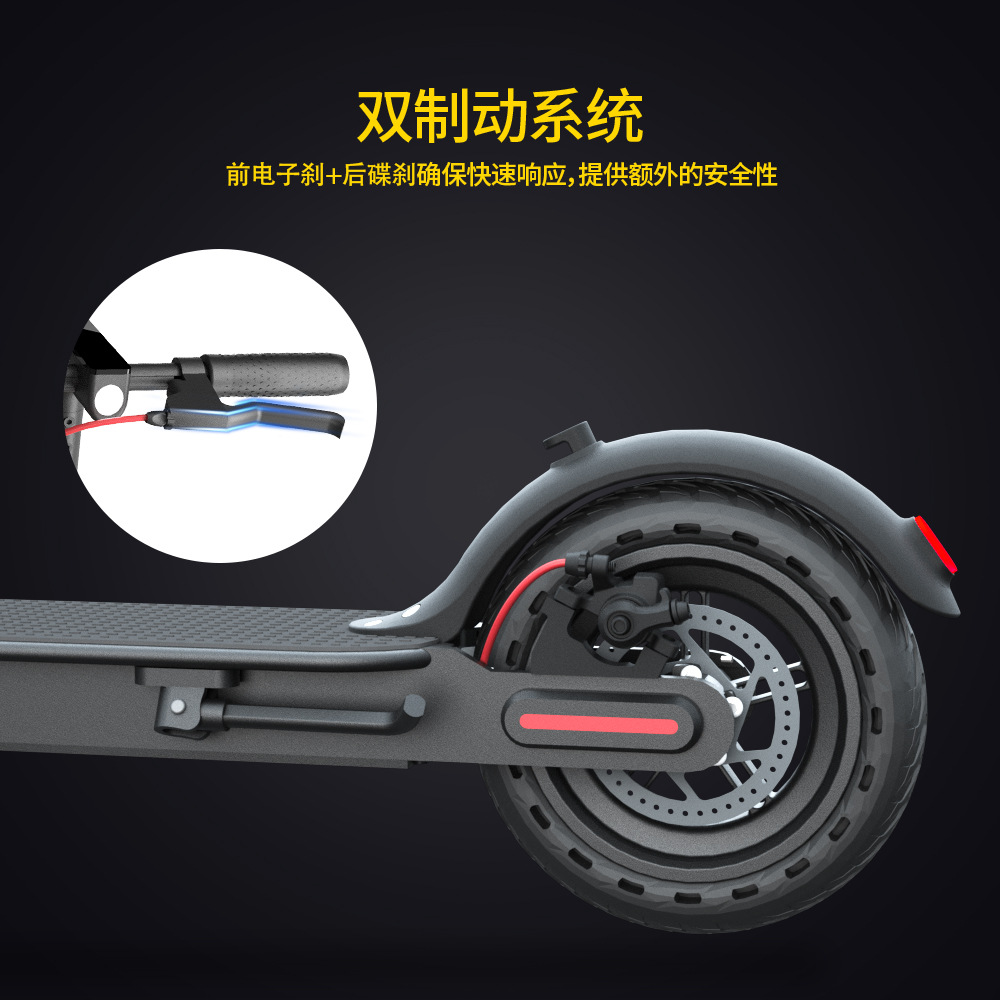 Factory Wholesale 36V8.5 Inch Foldableing Electric Scooter Adult Electric Mobility Scooter Cross-Border M365 Scooter