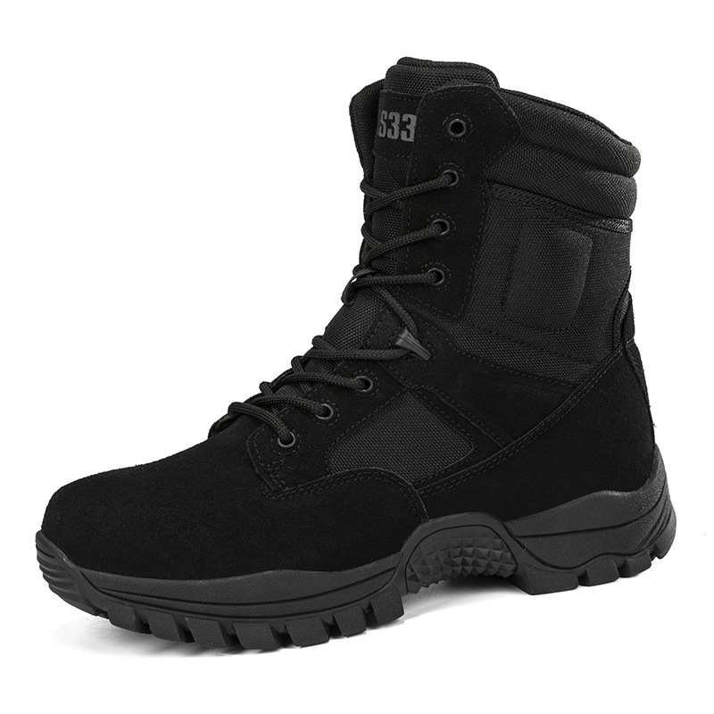 New outdoor special forces training boots large size for tactical boots men and women wear-resistant combat boots hiking desert hiking boots_voghion.com