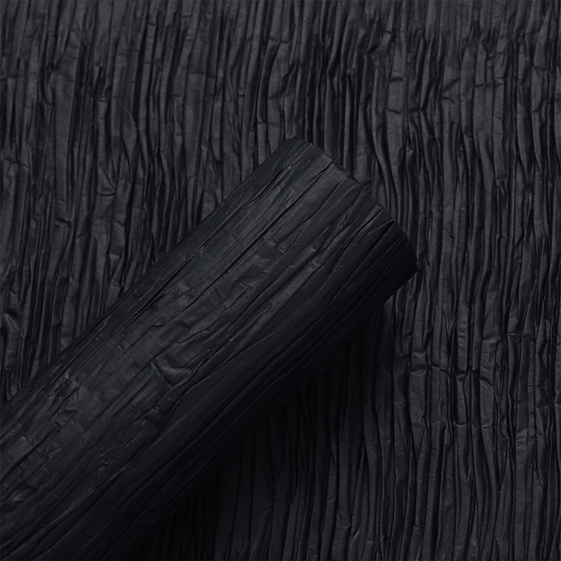 Papel de textura plegado buquete de papel de embalaje florista materiales materiales de embalaje floral hechos a mano papel de envoltura de flores