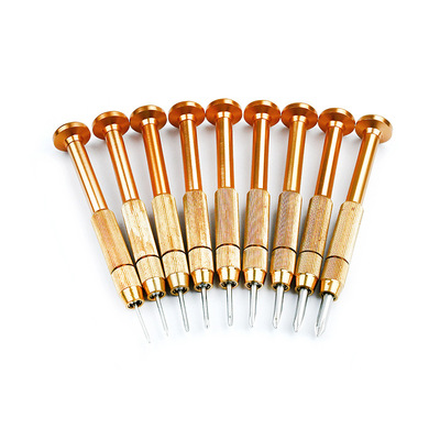 钟表维修工具 螺丝批 眼镜小螺丝刀 十字可换头螺丝刀 铜起子