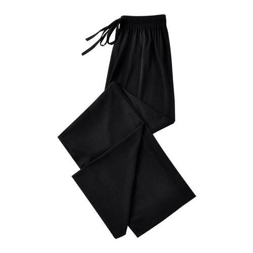 Wide-leg summer pants for large sizes, thin version for plus-size women
