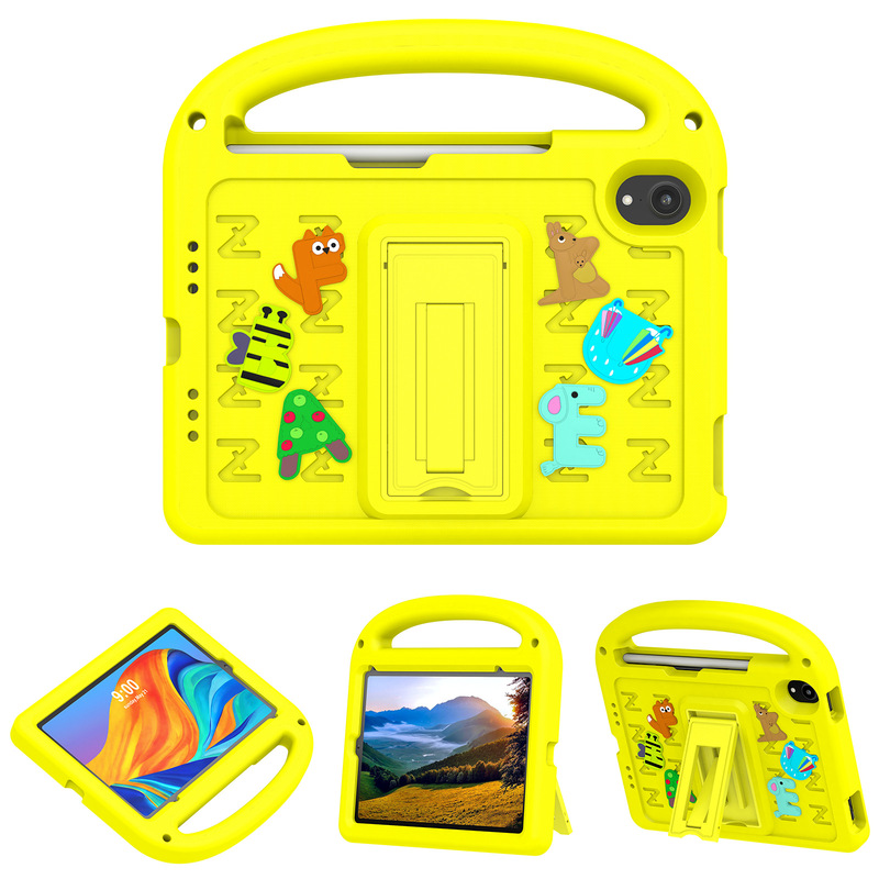 Suitable for ipad mini6 Cartoon Letter EVA Children's Tablet PC Protective Case Anti-drop in stock