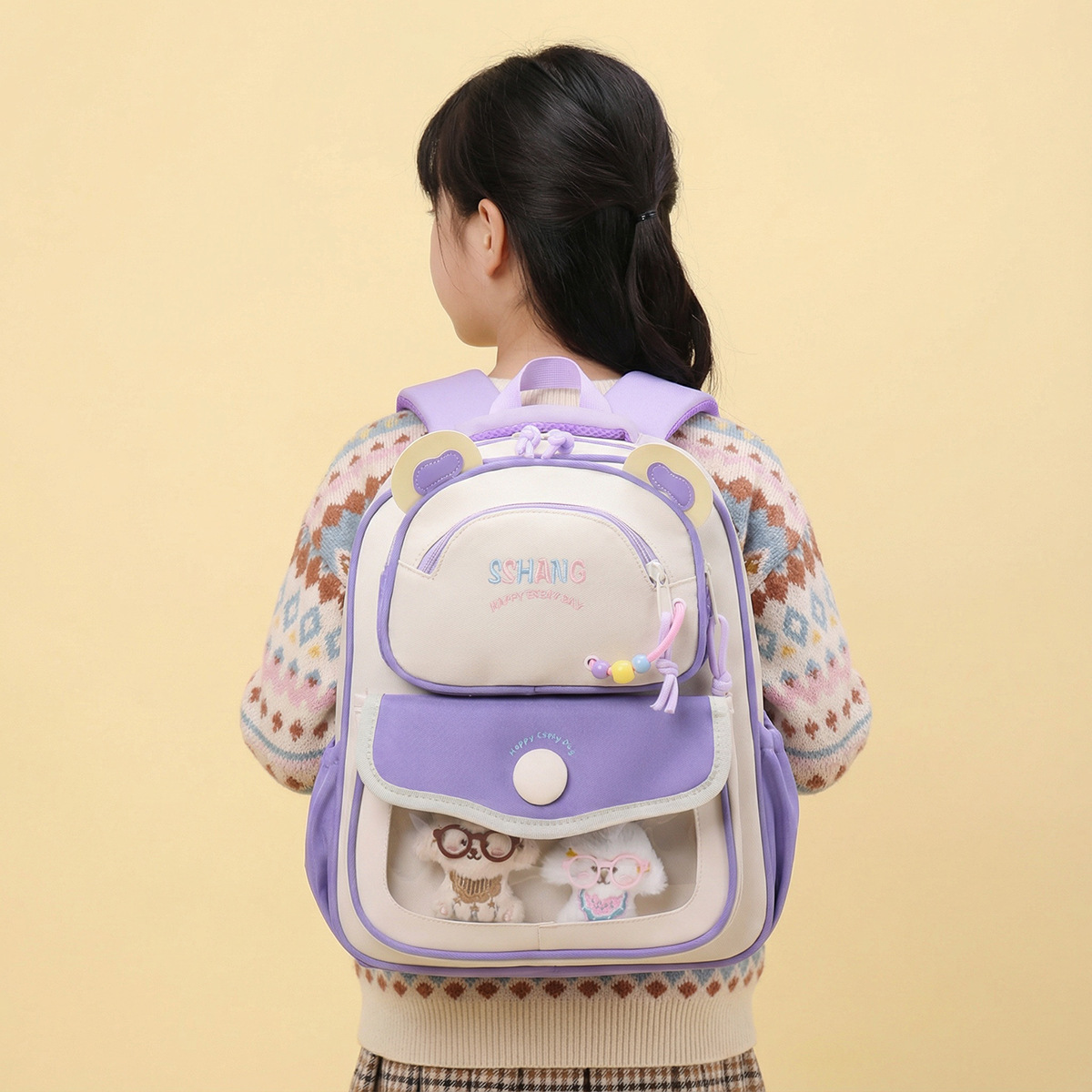 Caricatura lindo jardín de infantes mochila para bebés exquisita de alto valor para niños y niñas 2026 nueva mochila para niños