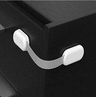Children's Drawer Lock Safety Lock Buckle Multi-function Cabinet Door Refrigerator Toilet Baby Protective Lock Anti-pinch Hand Buckle
