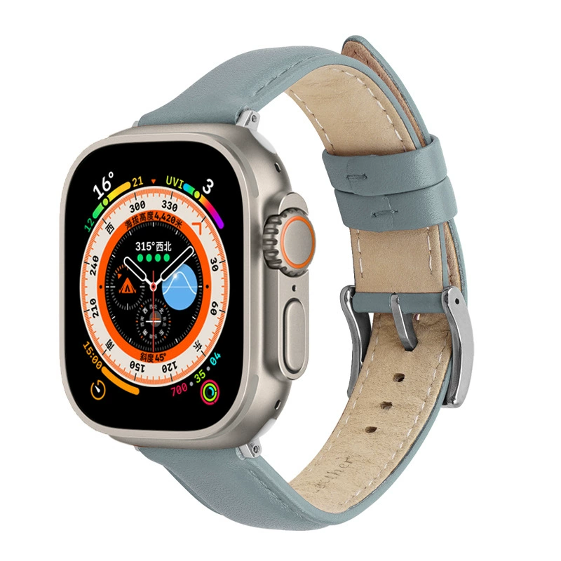 Apple, двусторонний сменный ремешок для часов, 49 мм, натуральная кожа