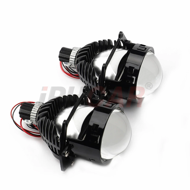 IPHCAR 3.0 дюймов-projector линза p6t универсальная двойная светлая чашка LED линза мотоцикл автомобиль свет