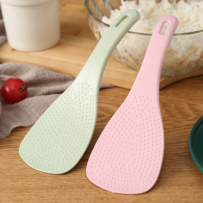 Wheat straw cute household non-stick rice spoon rice spoon creative rice cooker rice shovel rice scoop rice spoon shovel