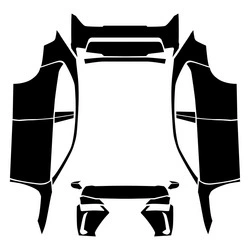 Car paint protective film Invisible Car Cover - glossy-black-tpu-lexus-ux