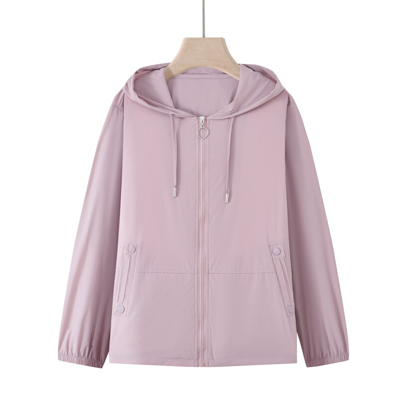 新款中年女装秋装外套时尚中老年妈妈装秋季衣服女大码宽松连帽女|undefined