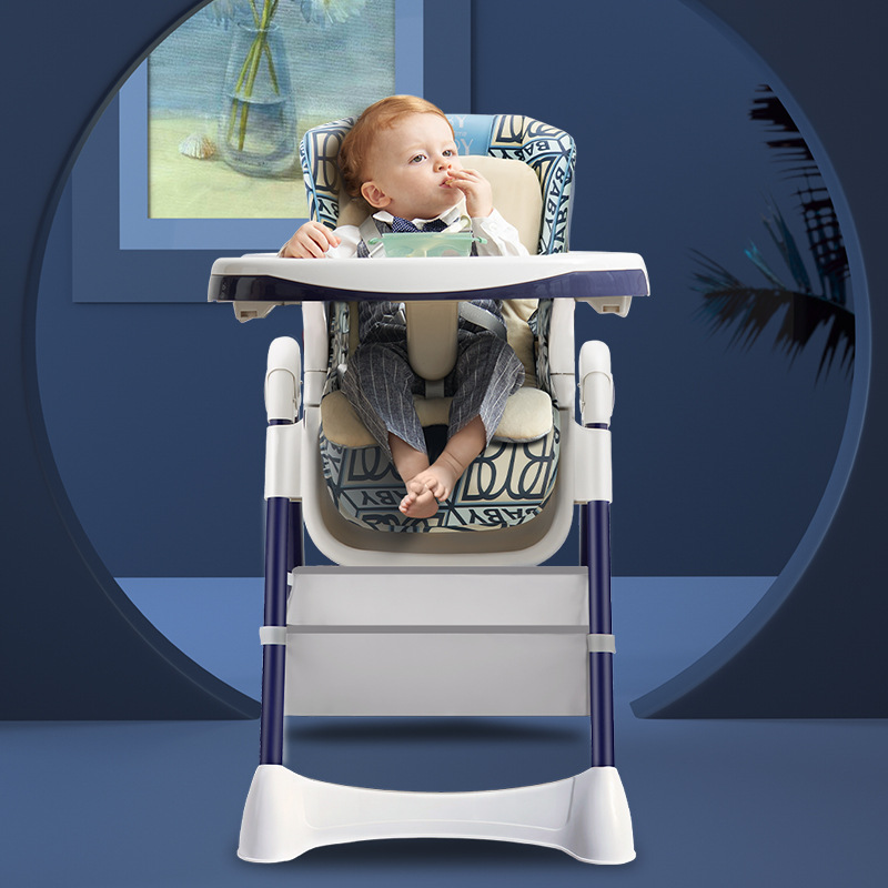 Baby Dining Chair, Multifunctional Adjustable Children's Chair, Infant Eating Table Chair, Household Portable Reclining Chair