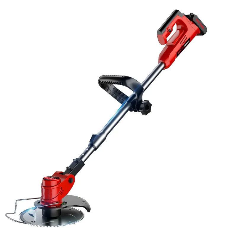 德国进口电动割草机小型家用除草锂电充电式农用果园打草机