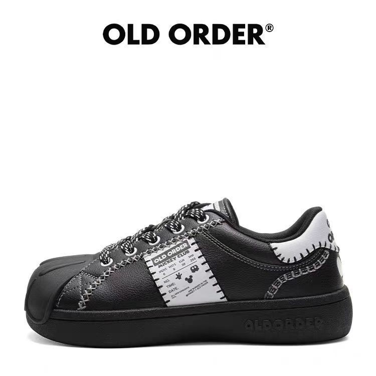 OLDORDER- 米奇手套鞋-Mickey glove sneaker - 黑武士复古板鞋女|undefined