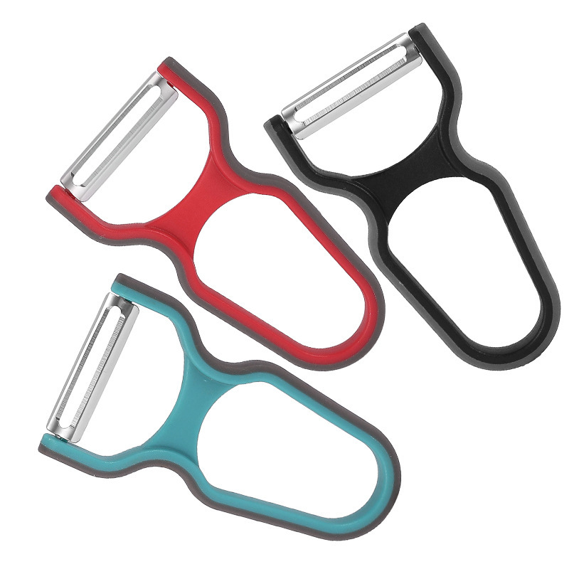Fábrica de venta in situ de verduras y frutas acero inoxidable casero multifuncional cuchillo de peeling afilado de frutas