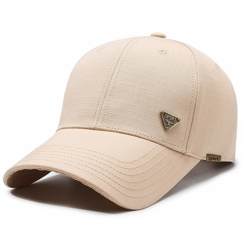 Primavera e autunno nuovo casual versatile sole all'aperto semplice baseball mezza età uomo parasole lingua d'anatra cappello_voghion.com