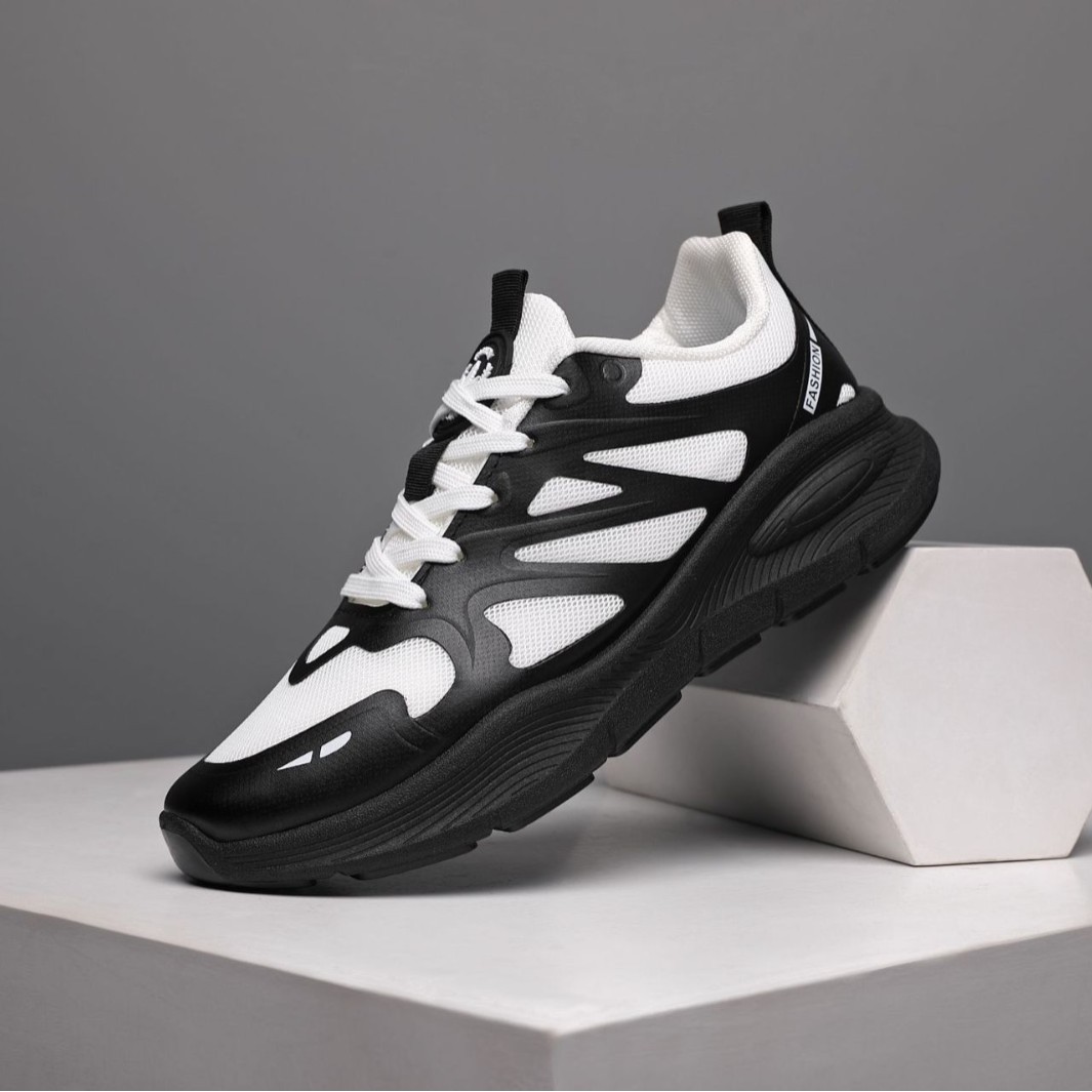 2026 Panda Shoes New Sports Shoes Breathable Comfortable Shock-Absorbing Jogging Shoes Men's Shoes Commuting Mesh Casual Running Shoes