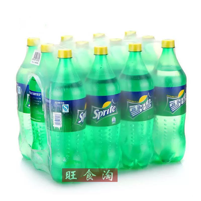 Газированная напиток Coca-Cola и Sprite 1.25 л, 12 бутылок в коробке, оптовая продажа, большая бутылка [Шанхай, бесплатная доставка до двери]