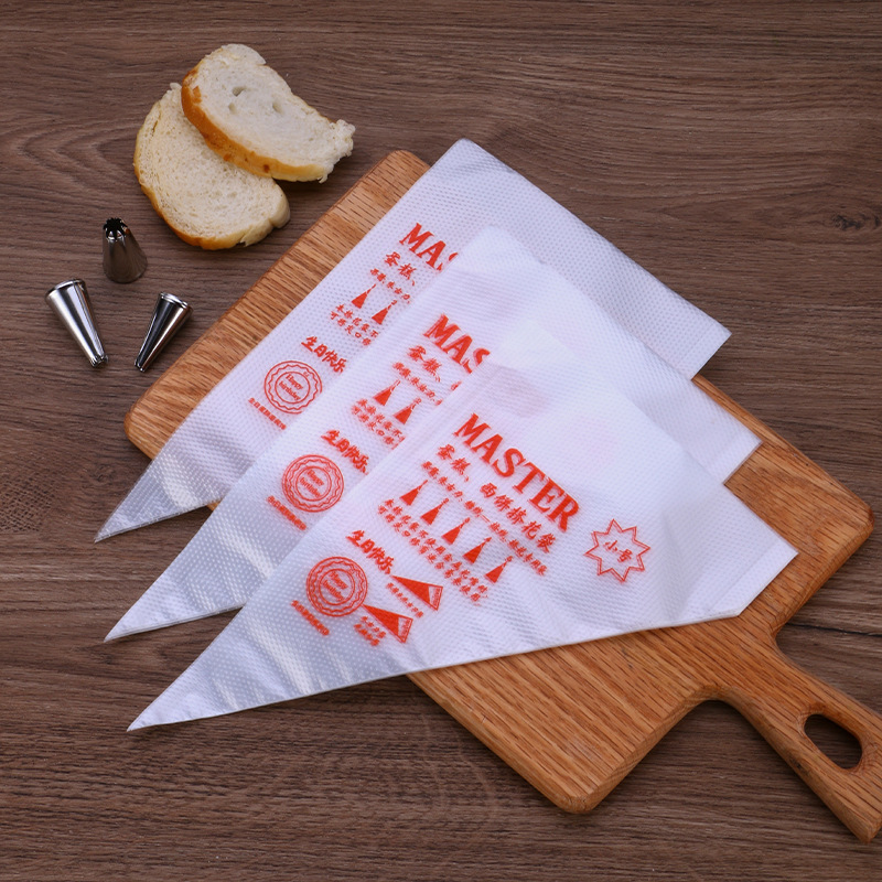 烘焙工具加厚一次性裱花袋挤花袋奶油蛋糕裱花嘴袋一包100个