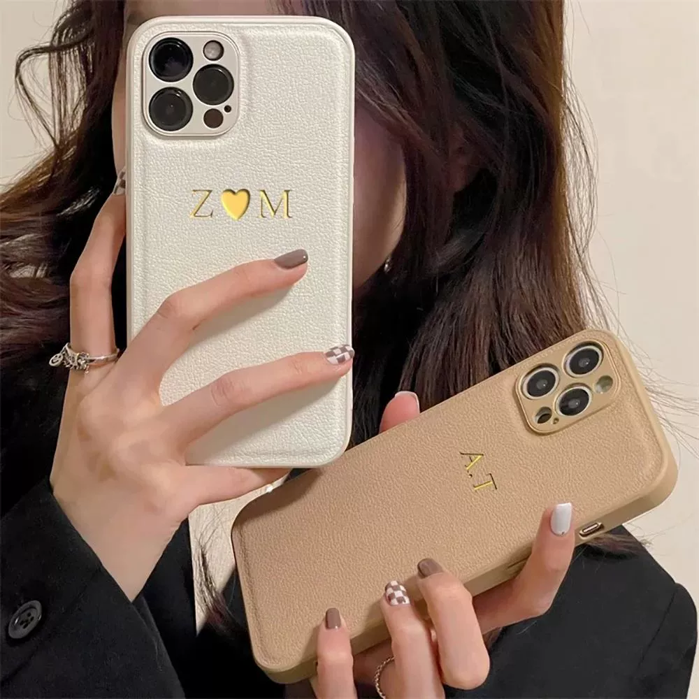 [Роскошный персонализируемый чехол для iPhone 16 15 14 13 12 11 Pro Ma]