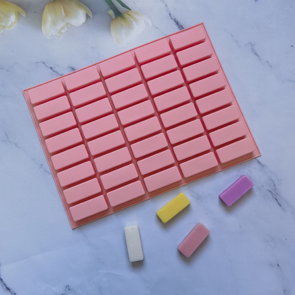 40 líneas de hielo 152 molde de silicona pastel helado pudín molde de postre jabón utensilios