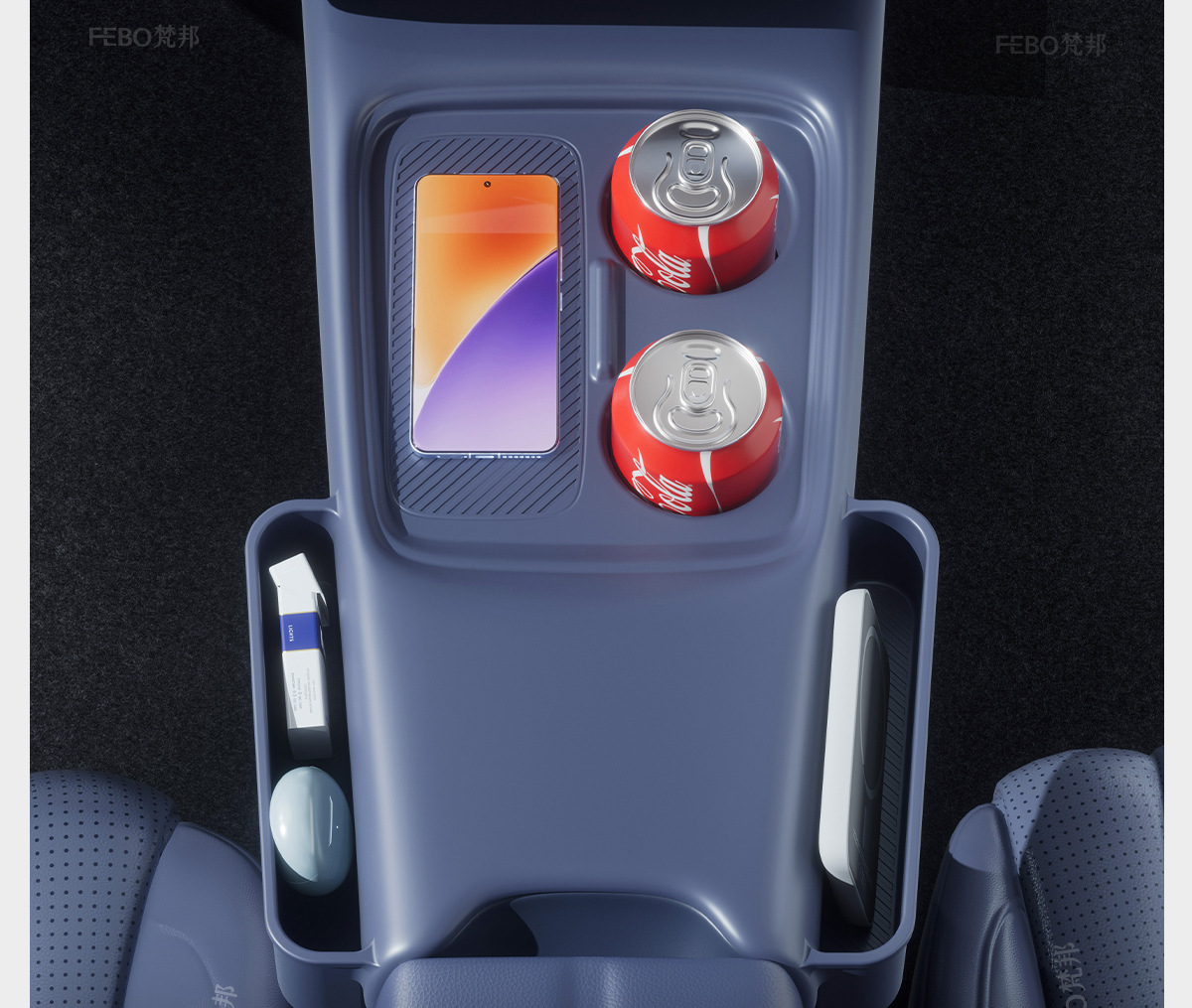 26 types of storage boxes for the Leapmotor A10 center console, car storage boxes, tissue boxes, silicone car interior accessories