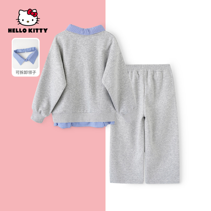 HelloKitty秋季新款女童洋气运动风套装女宝两件套AC5320ZC399|undefined