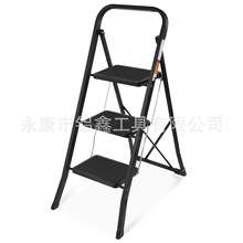 跨境电商  亚马逊专供款  铁梯  折叠梯家用人字梯 扶手梯 多功能