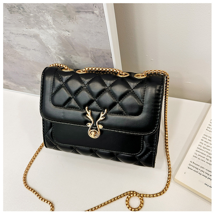 2025 Summer New style sheep diamond-shaped bag, single-shoulder bag, women's bag, pu bag, crossbody bag, chain bag, Chanel style undefined